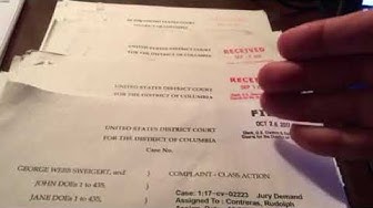 November 8th 2017 - One Reporter Actually Sued The DNC - And Nobody Knows His Name