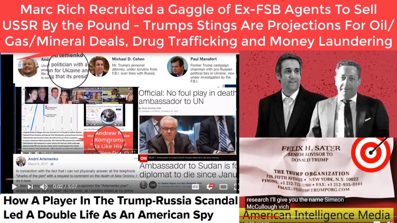 March 13, 2018 Felix Sater - Yet Another Trump Attempted Sting?