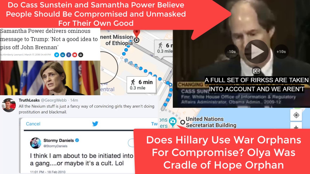 May 10th 2018 Epstein Was The Finder For Samantha Power Running KOMPROMAT at the UN