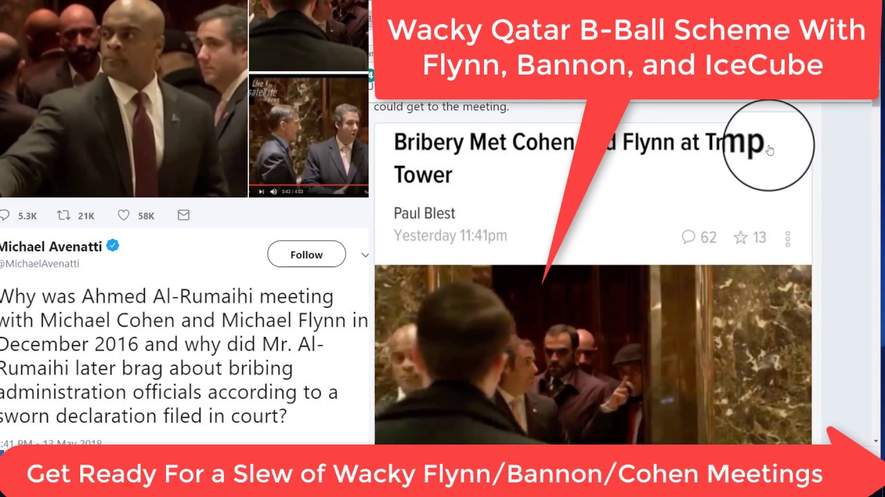 May 14th 2018 Goldman Bannon Draws Compromised Flynn Into Kushner Takedown Schemes