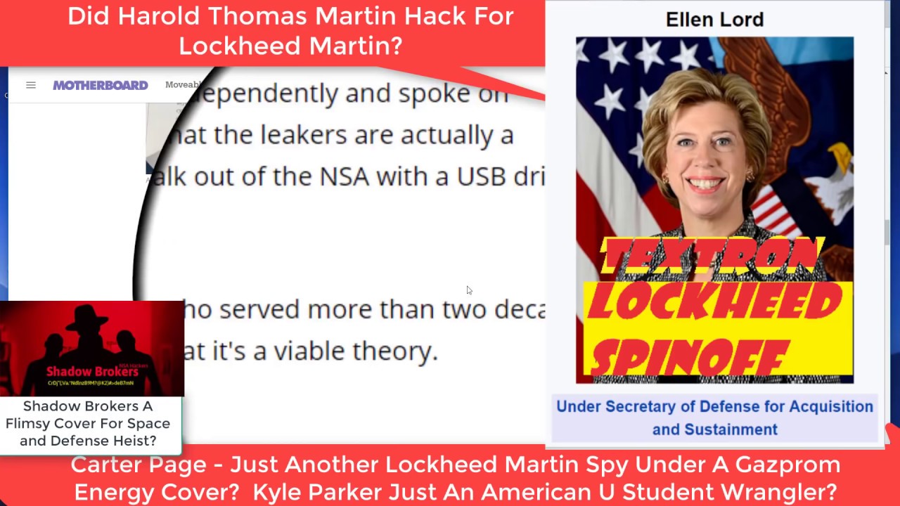 June 2018 Carter Page - Comeys Lockheed Spy Since 2004_ 50 TB Of Harold Martin Ring A Bell_.mp4