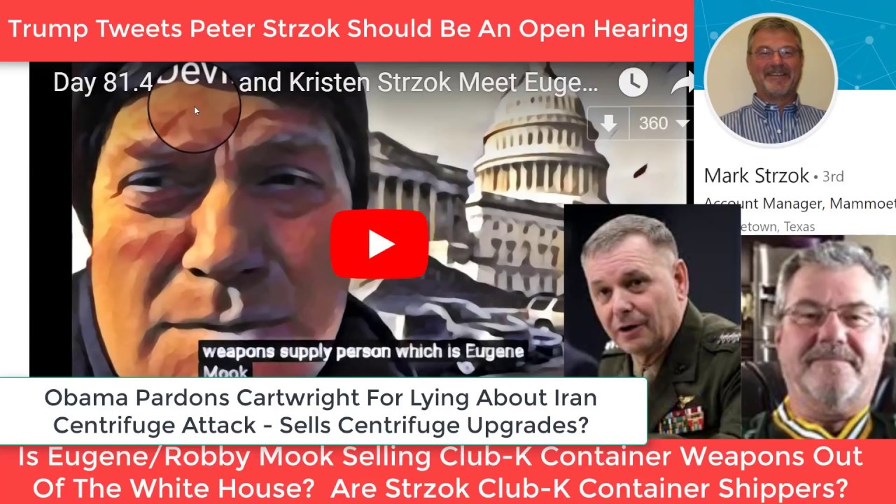 June 26th 2018 Do Strzoks Manage White House Club-Khashoggi Covert Weapons Program?