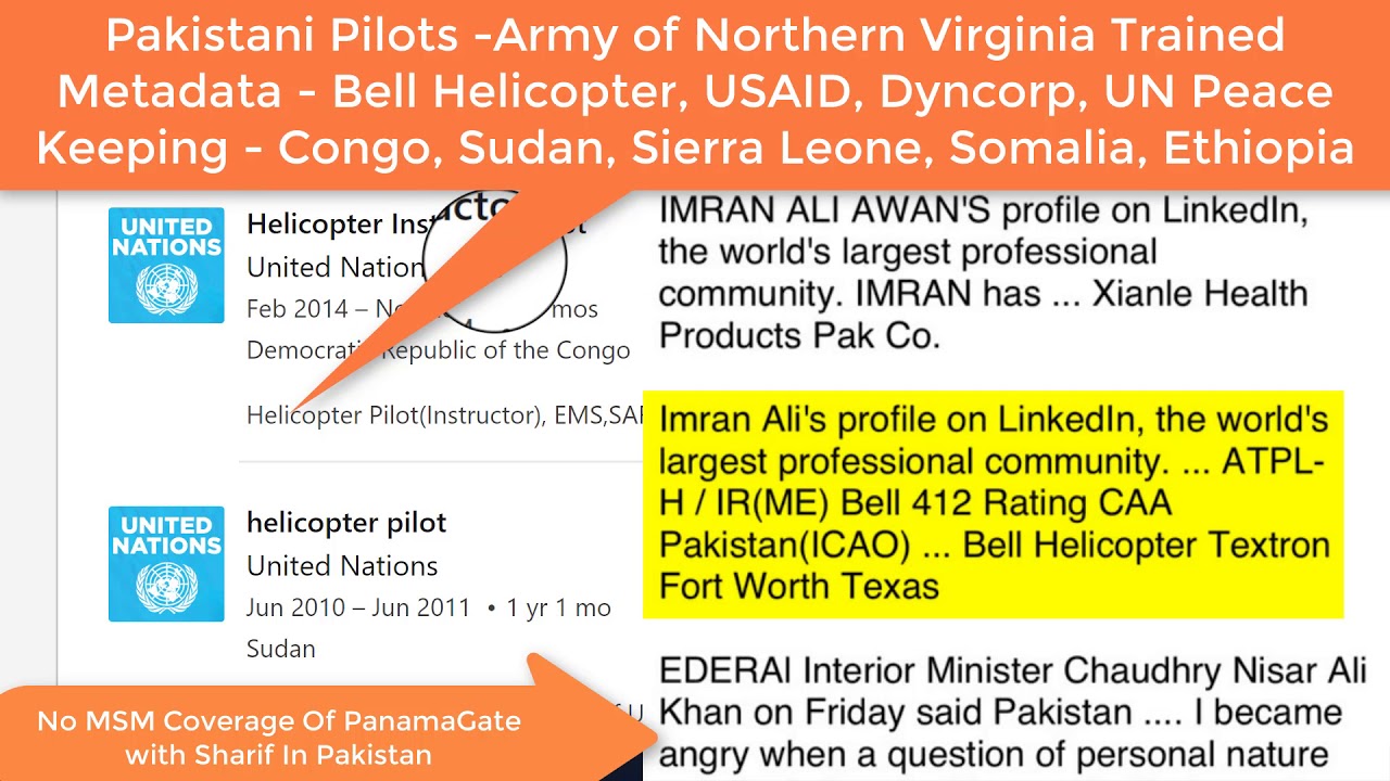 July 21st 2018 Meet Imran Ali Awan - UN USAID Bell Helicopter Pilot