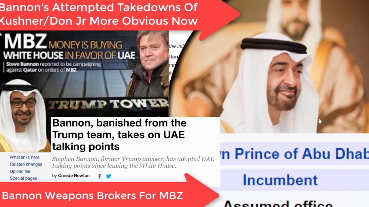 October 22nd, 2018 Bannon And Mooch’s Dark Weapons Hand On MBZ’s Shoulder Vs MBS_Trump