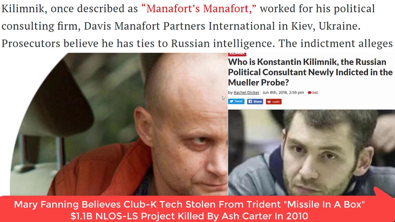 November 13th 2018 Meet Manafort’s Manafort - Club-K Interpreter, K. Kilimnik