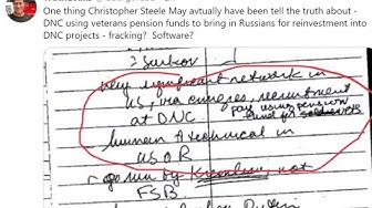 May 13, 2019 Kavalec Memo About Steele - Some Truth? Hunter Biden’s Missing $1.8B - Pakistan Pipe?