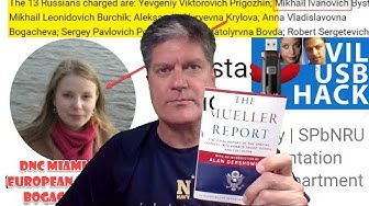 May 3rd, 2019 Mueller Report Plus Binney Group Means DNC_DCCC GRU Break-Ins Were Krylova_Bogacheva