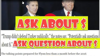 July 18, 2019. Flynn-Altepkin Lure - Ask About Money? NATO Generals Lure For Trump