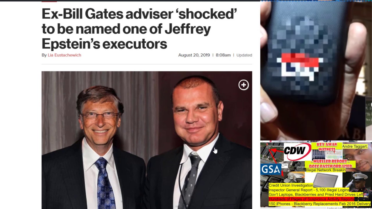 August 22nd 2019 Eptein Wasn’t Just Dyncorp - He Was DynePort With Bill Gates