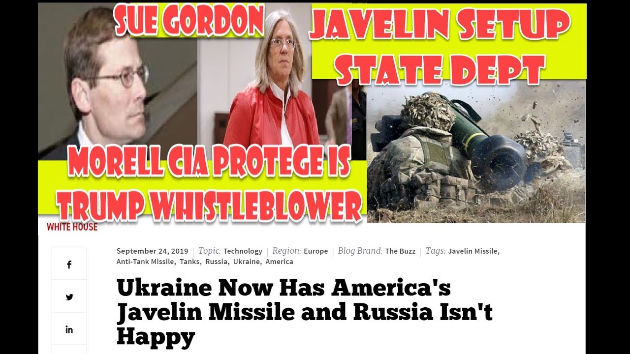 September 25, 2019. Metadata Makes IDing The Whistleblower As Easy As Ukrainian Weapons Buys