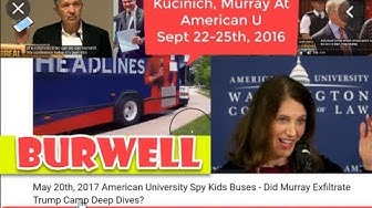 October 7th 2019 Burwell, American U President, May Have Run Ukrainian Trump Takedown